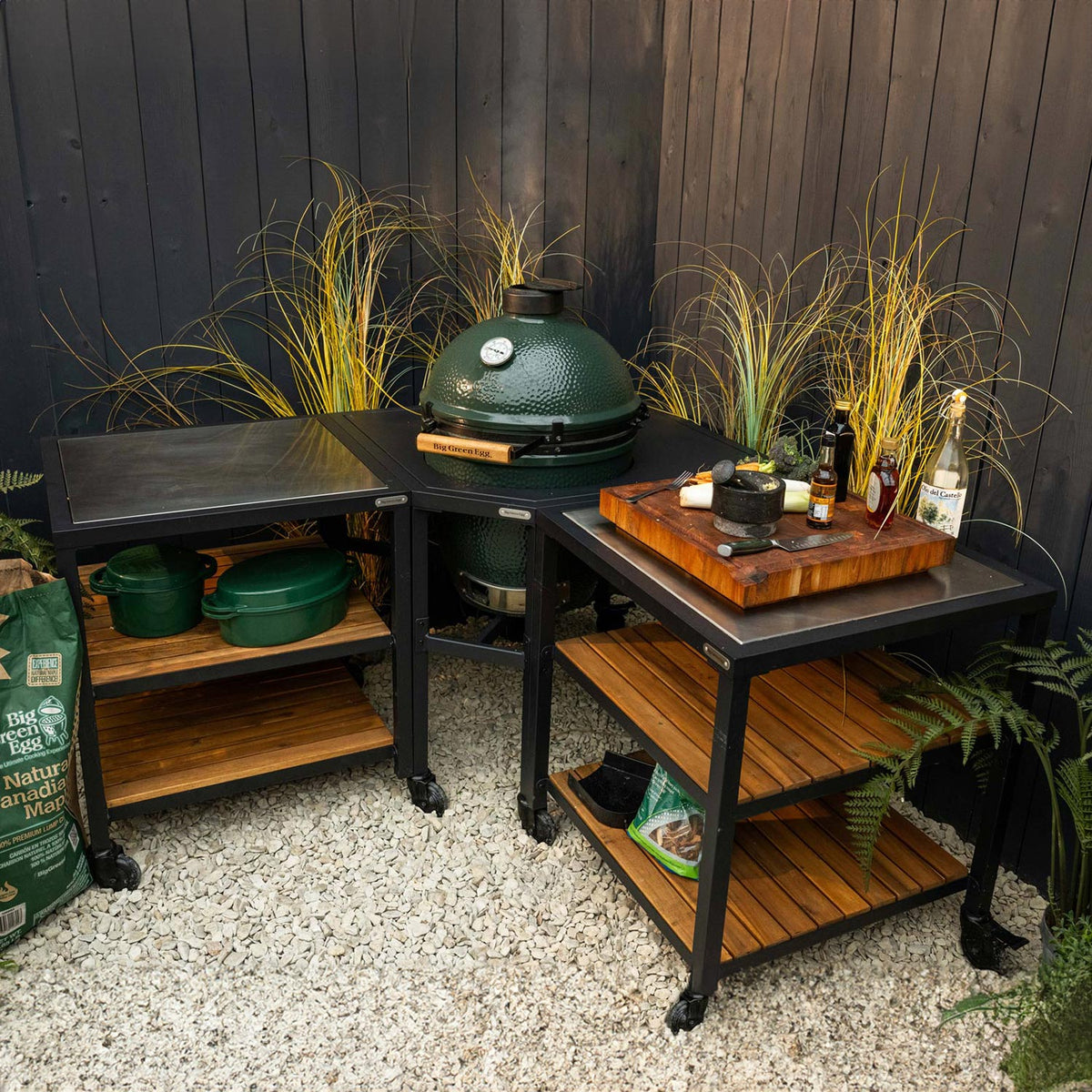Big Green Egg – Module d’angle Modular Nest