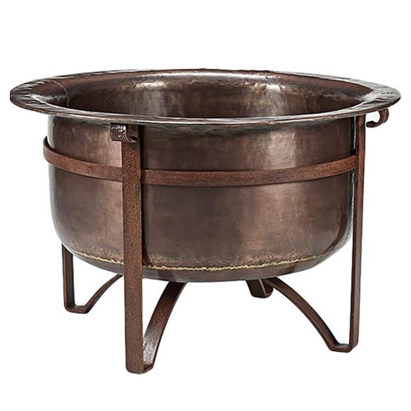 Jatex Acadia 36" – Chaudron brasero en cuivre Rustic
