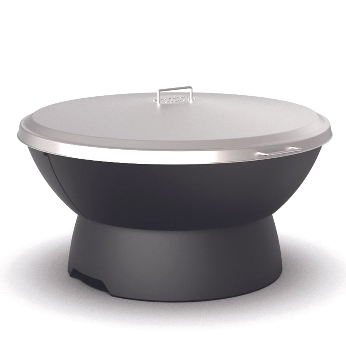 Meteor 38” – Brasero en fonte avec base basse, grilles de cuisson, plancha et surfaces en stéatite