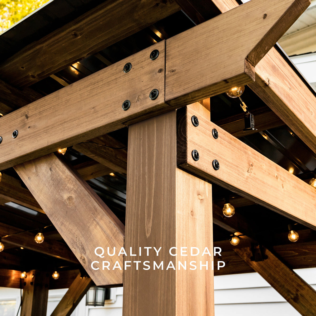 Saxony – Pavillon pour barbecue