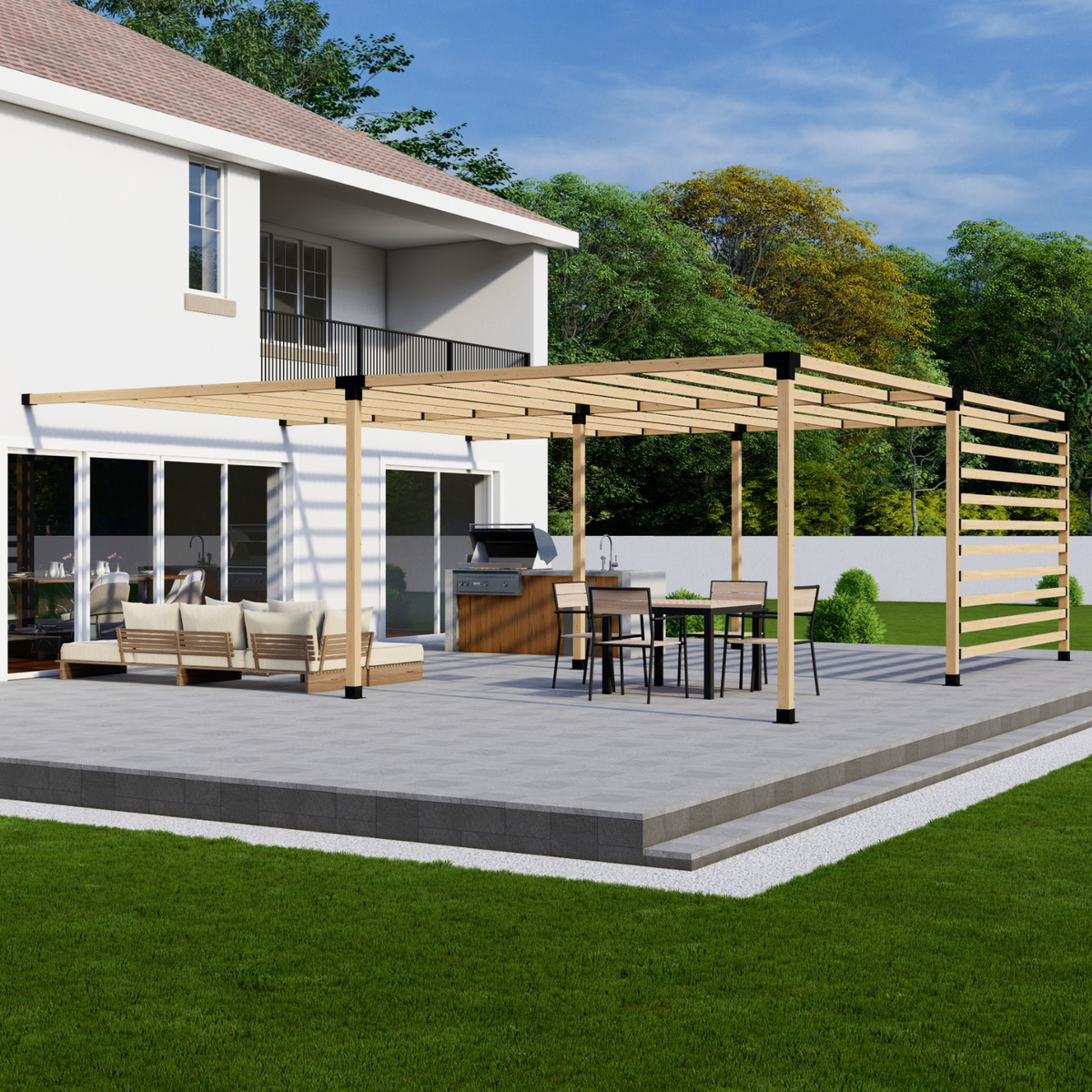 Kit DIY de pergola moderne