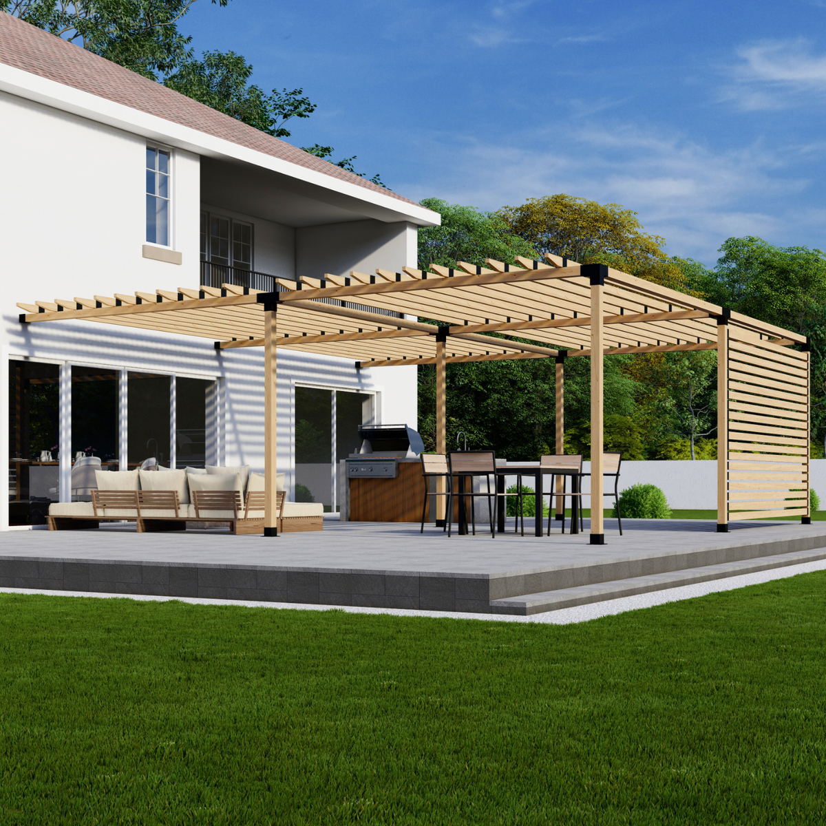 Kit DIY de pergola facile à monter