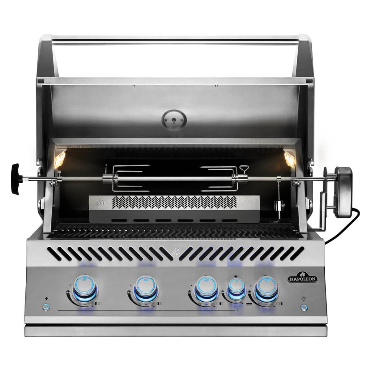 Napoleon Built-In 700 Series 32" RB – Barbecue encastrable 5 brûleurs avec brûleur infrarouge arrière, acier inoxydable