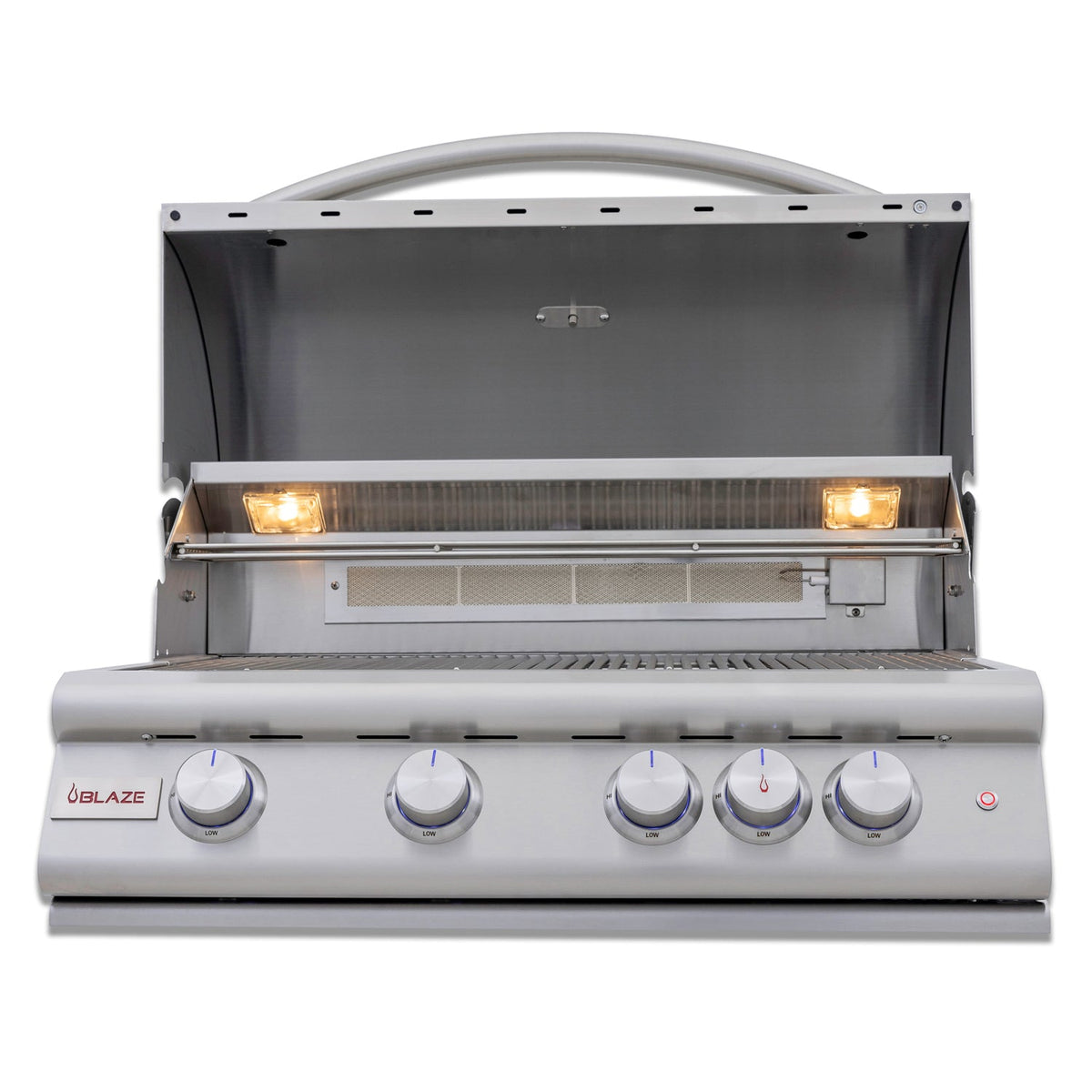 Blaze LTE PLUS 32" – Barbecue à gaz encastrable 4 brûleurs avec chariot – BLZ-4LTE3 + BLZ-4-CART-SC