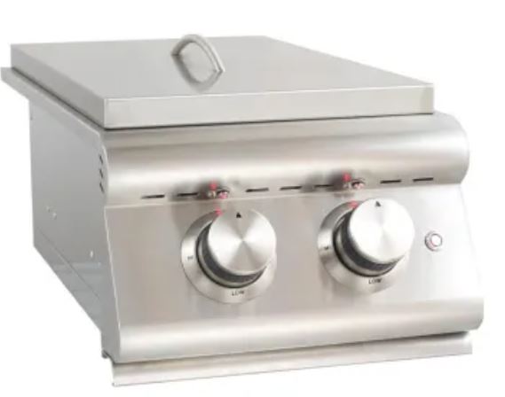 Blaze LTE 13" – Double brûleur latéral encastrable – BLZ-SB2LTE-LP