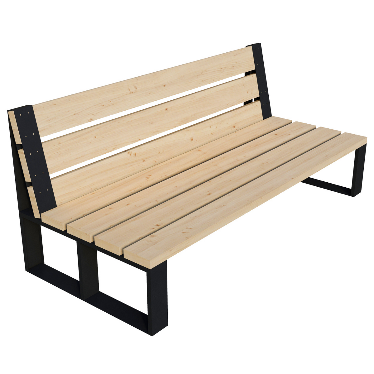 Kit DIY de canapé extérieur (avec coussins Sunbrella en option)