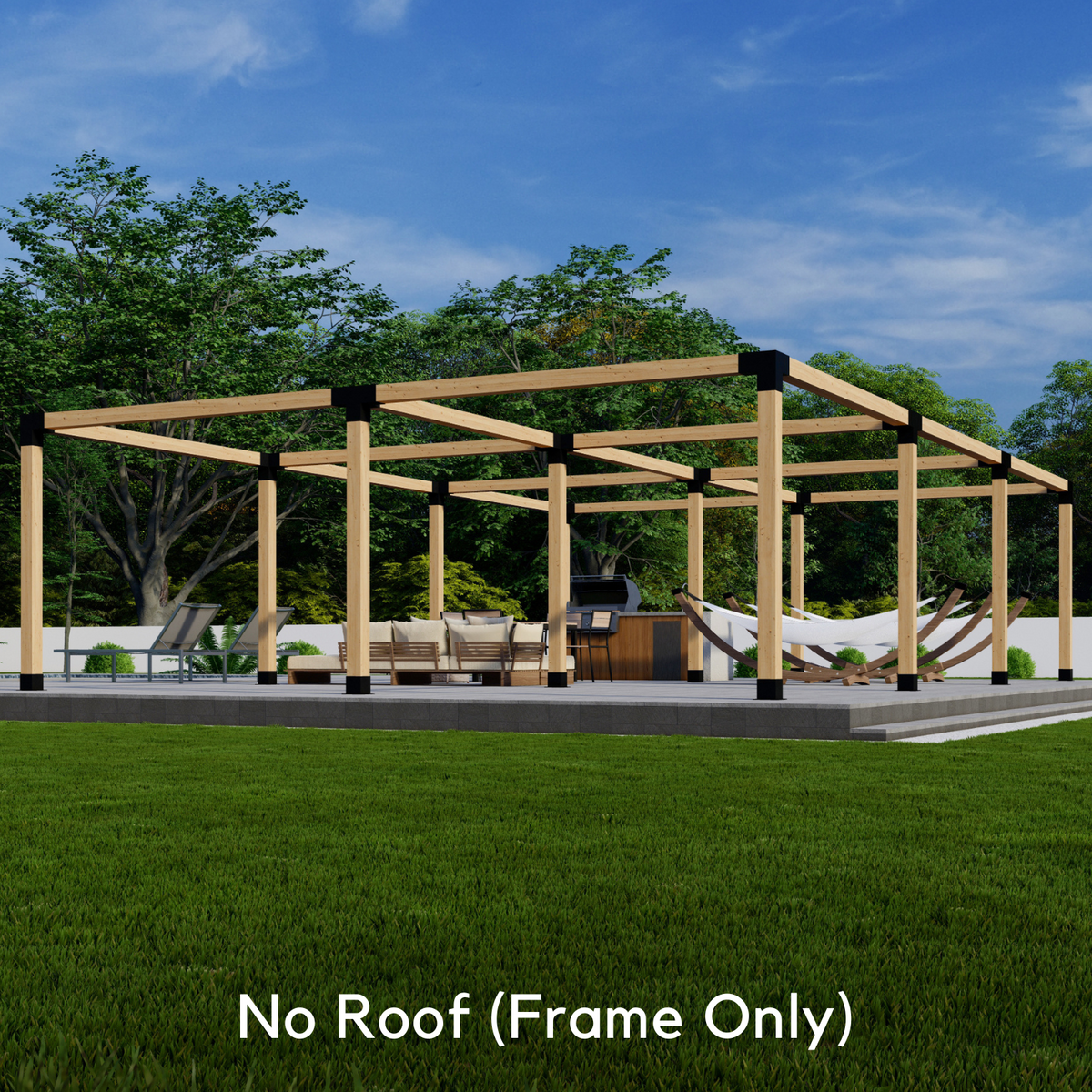 Kit de pergola extra-large