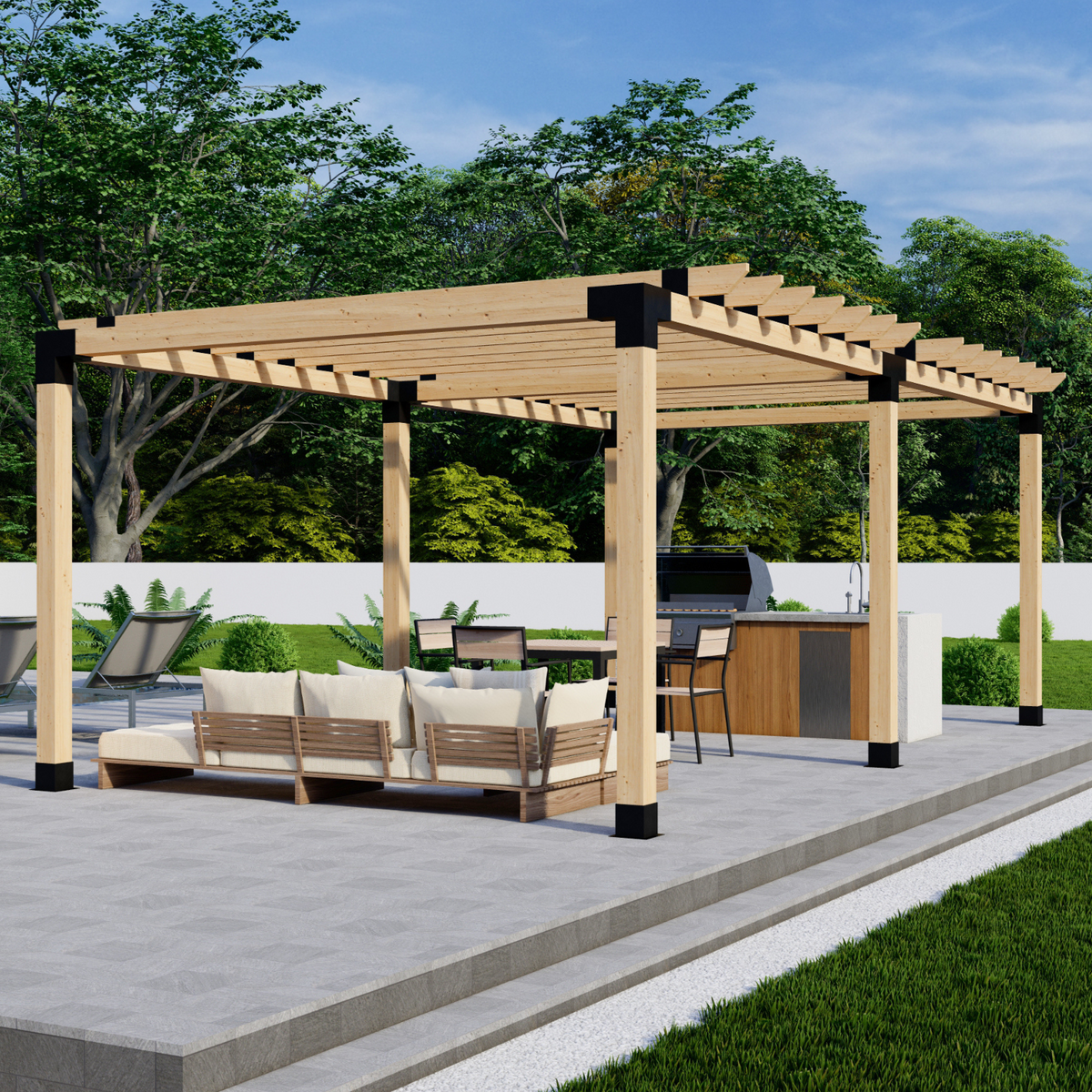 Kit de pergola toutes saisons
