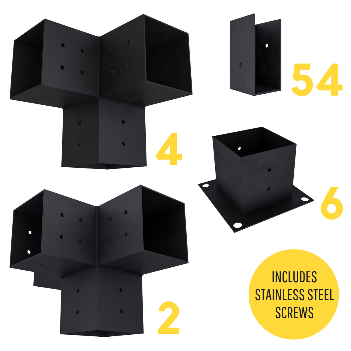 Kit pour construire une pergola extérieure