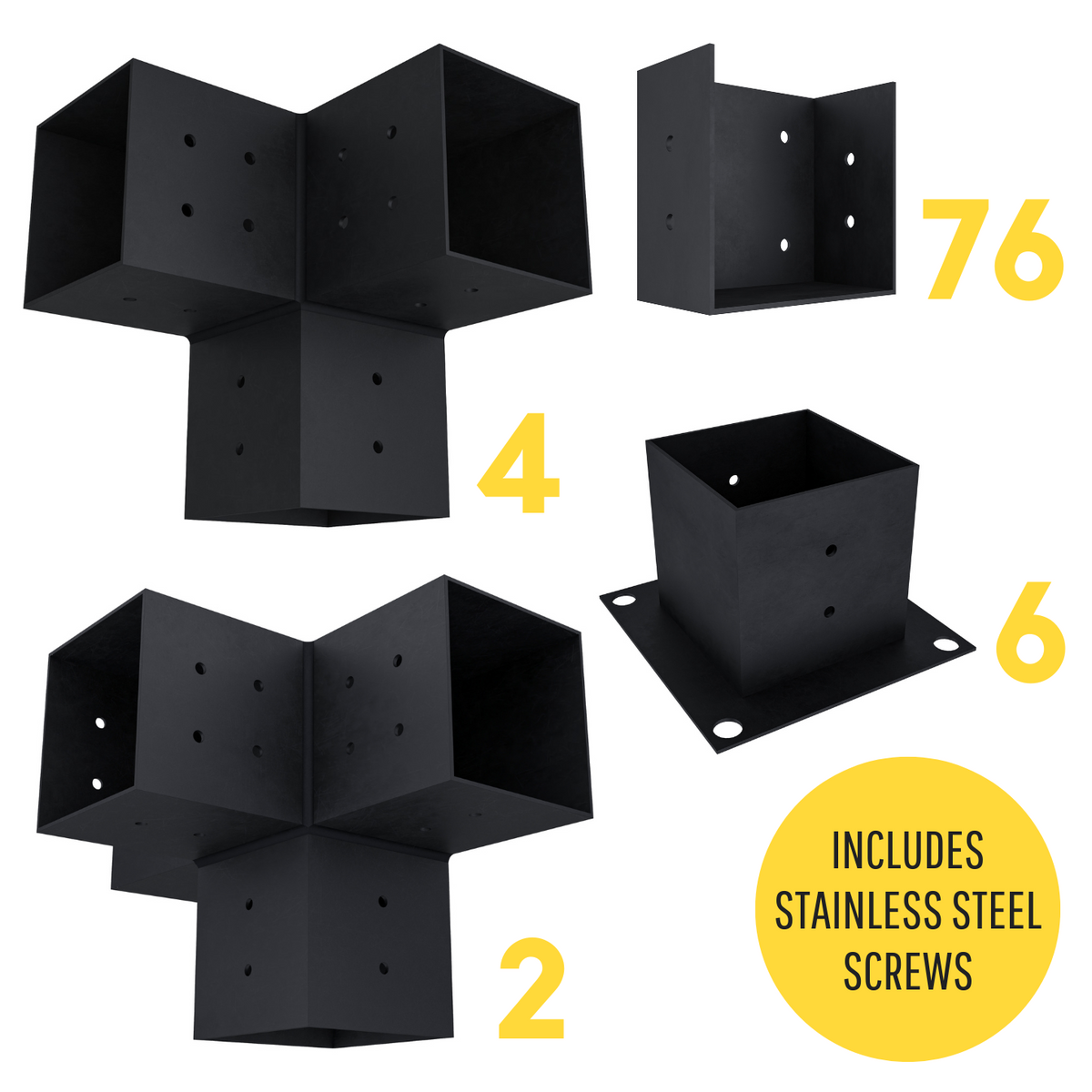 Kit pour grande pergola avec toit