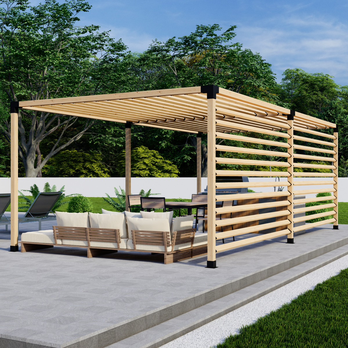 Kit DIY de supports pour pergola