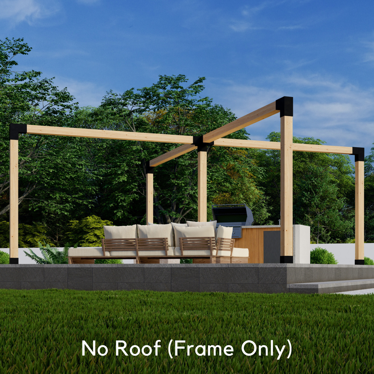 Kit de pergola sur mesure