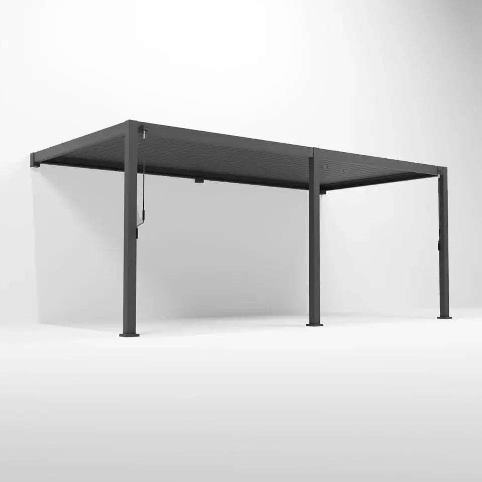 NOVA TITAN – Pergola murale 6m x 3m – gris (modèle 2026)