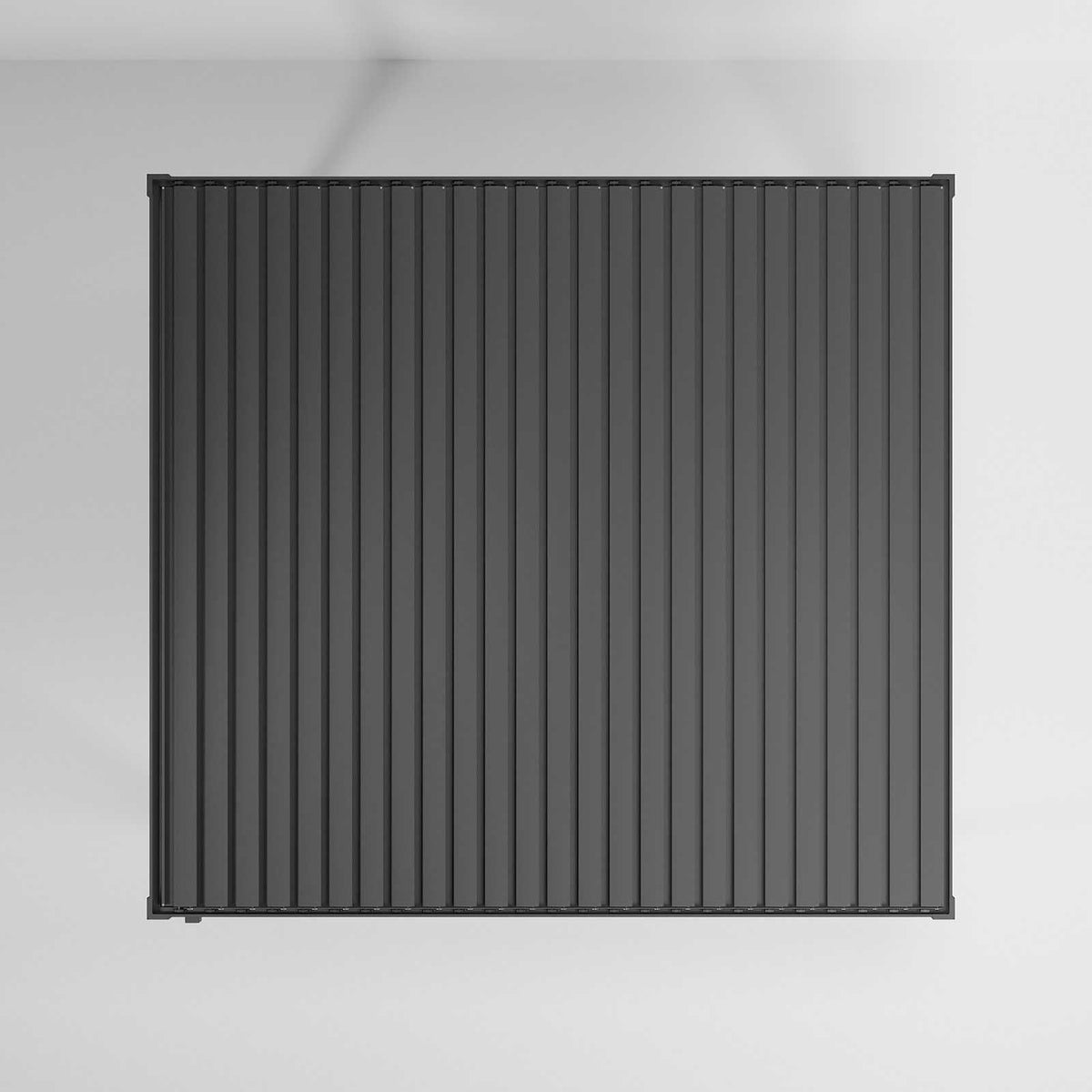 NOVA TITAN – Pergola carrée 3.6m x 3.6m – gris (modèle 2026)