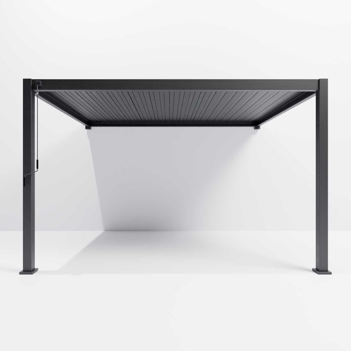 NOVA TITAN – Pergola murale 3m x 3m – gris (modèle 2026)