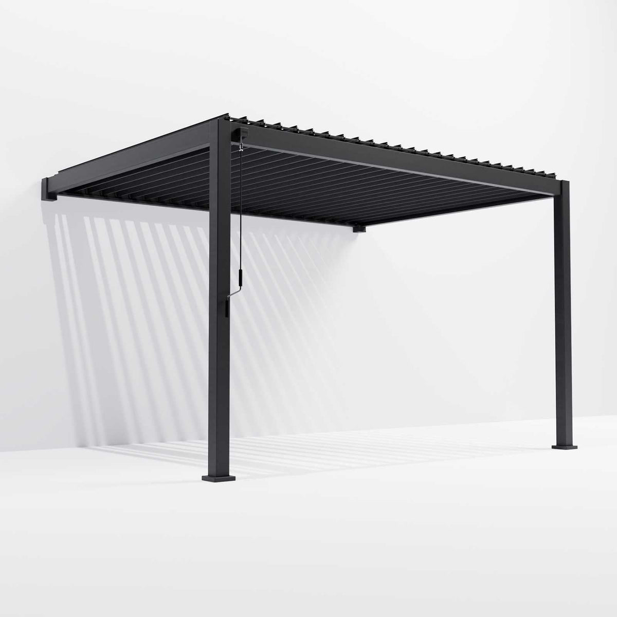 NOVA TITAN – Pergola murale 3m x 3m – gris (modèle 2026)