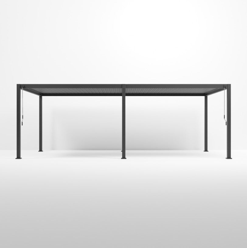 NOVA TITAN – Pergola rectangulaire 8m x 3.6m – gris (modèle 2026)