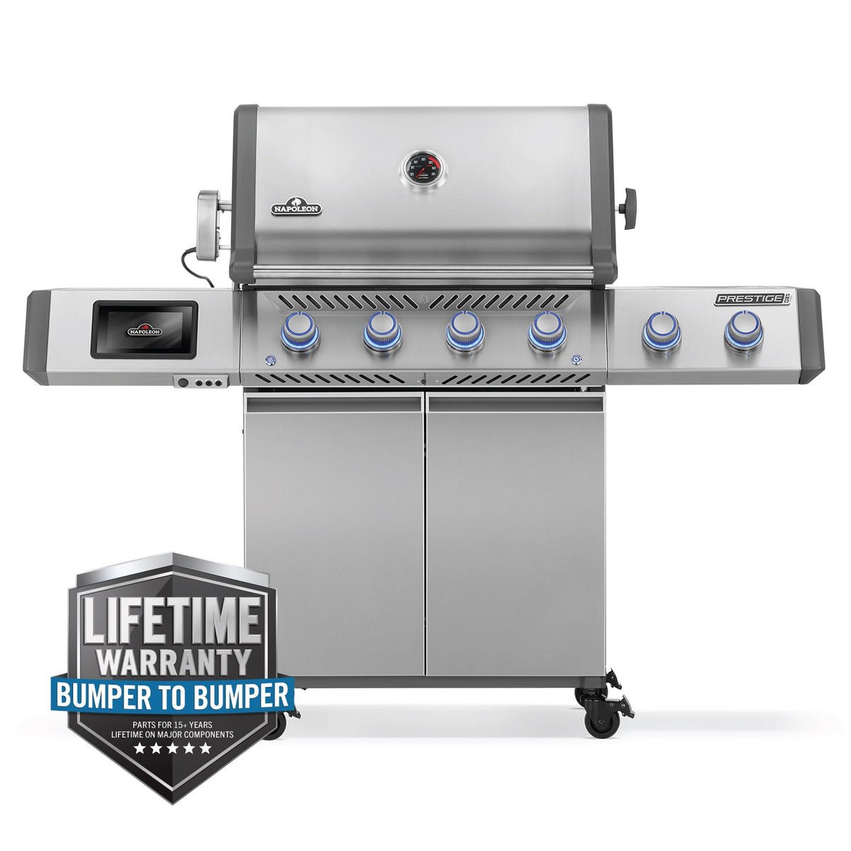 Napoleon Prestige PRO 500 – Barbecue avec Smart Technology, acier inoxydable – PRO500VXRSIBPSS