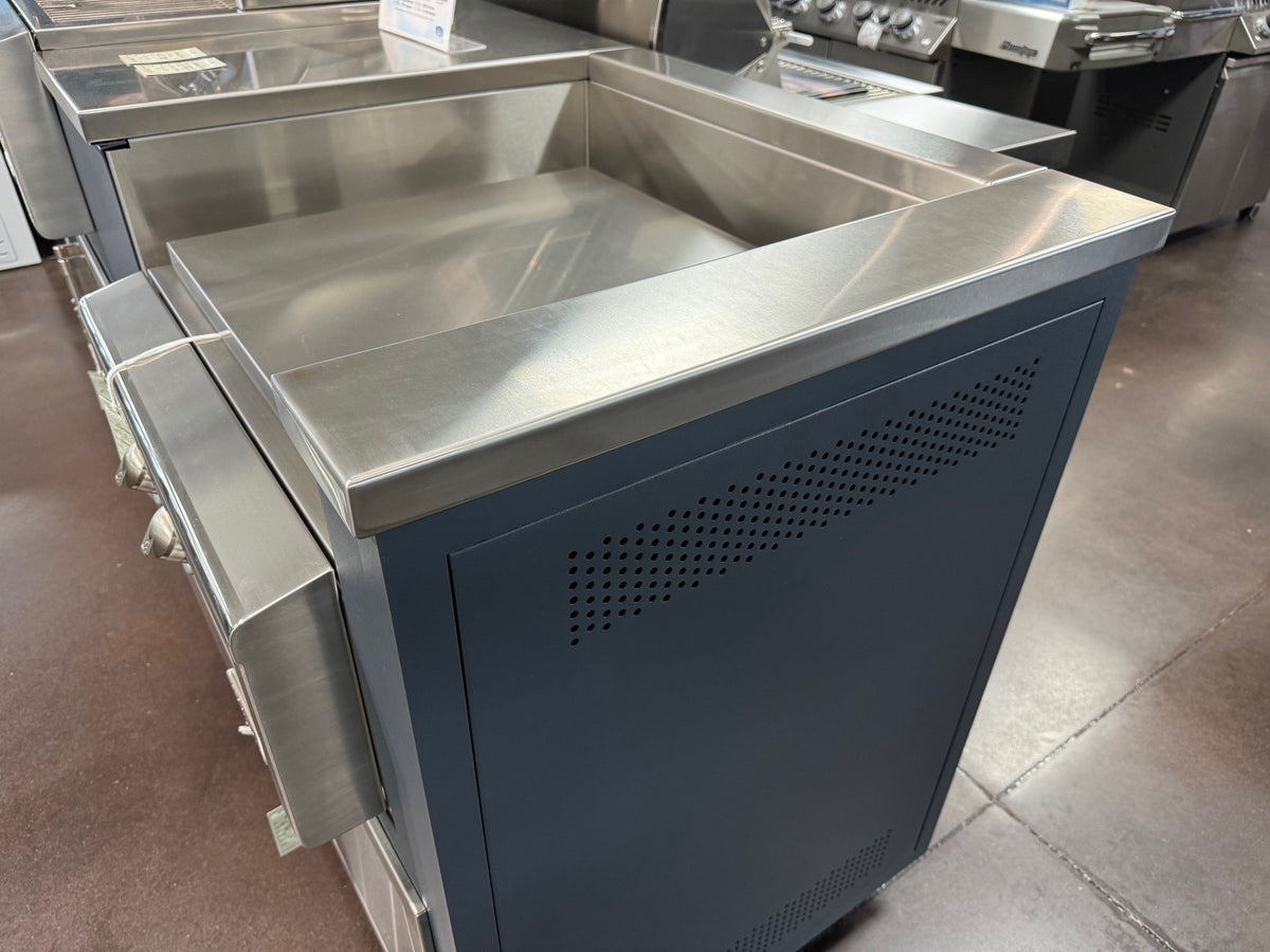 Challenger 90" – Îlot en aluminium avec roulettes