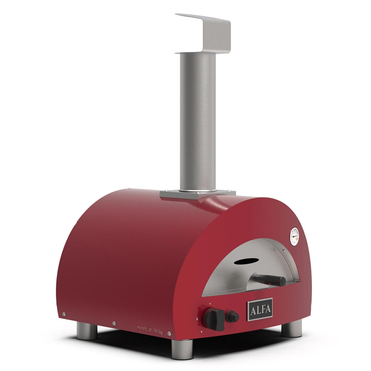 Alfa Moderno – Four à pizza portable Antique Red (LP)