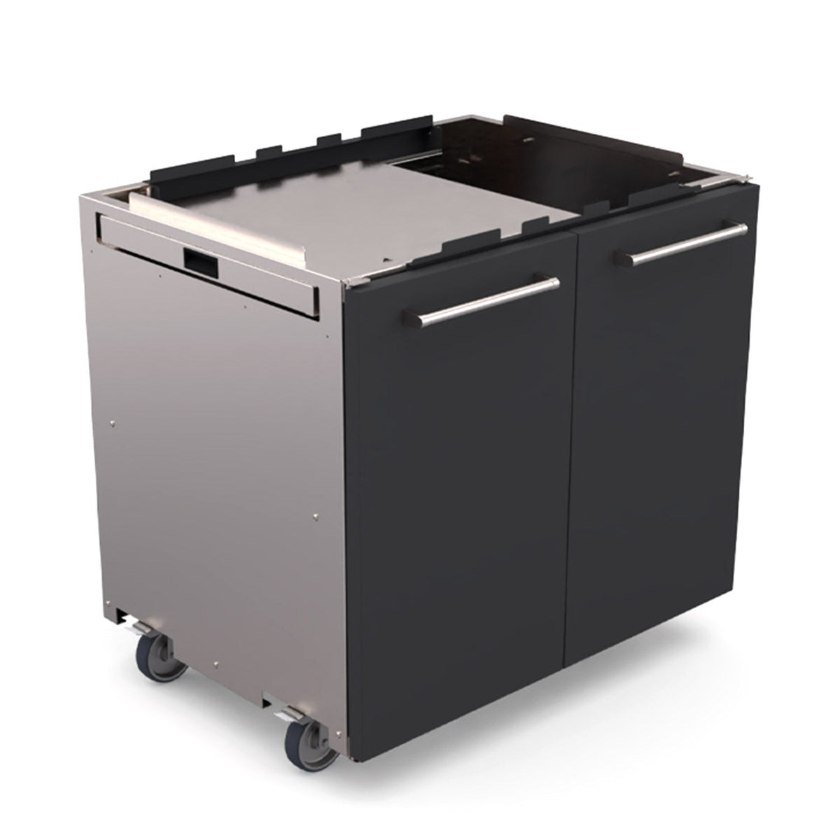 Base pour four à pizza multi-combustible Genio – Stainless/Black