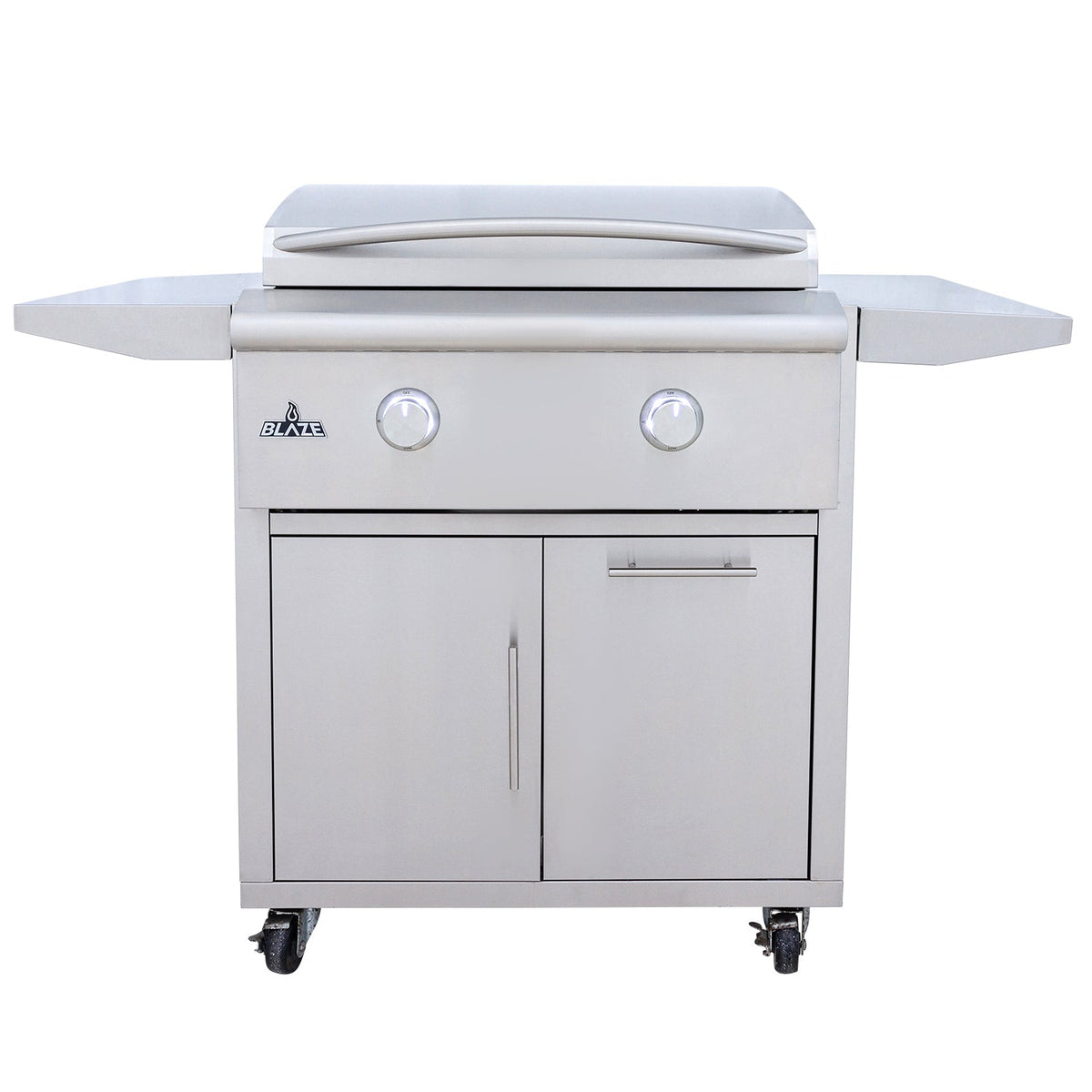 Blaze 30" LTE PLUS – Plancha à gaz encastrable 2 brûleurs avec chariot – BLZ-GRIDDLE-LTE3 + BLZ-GRIDDLE-CART-SC2