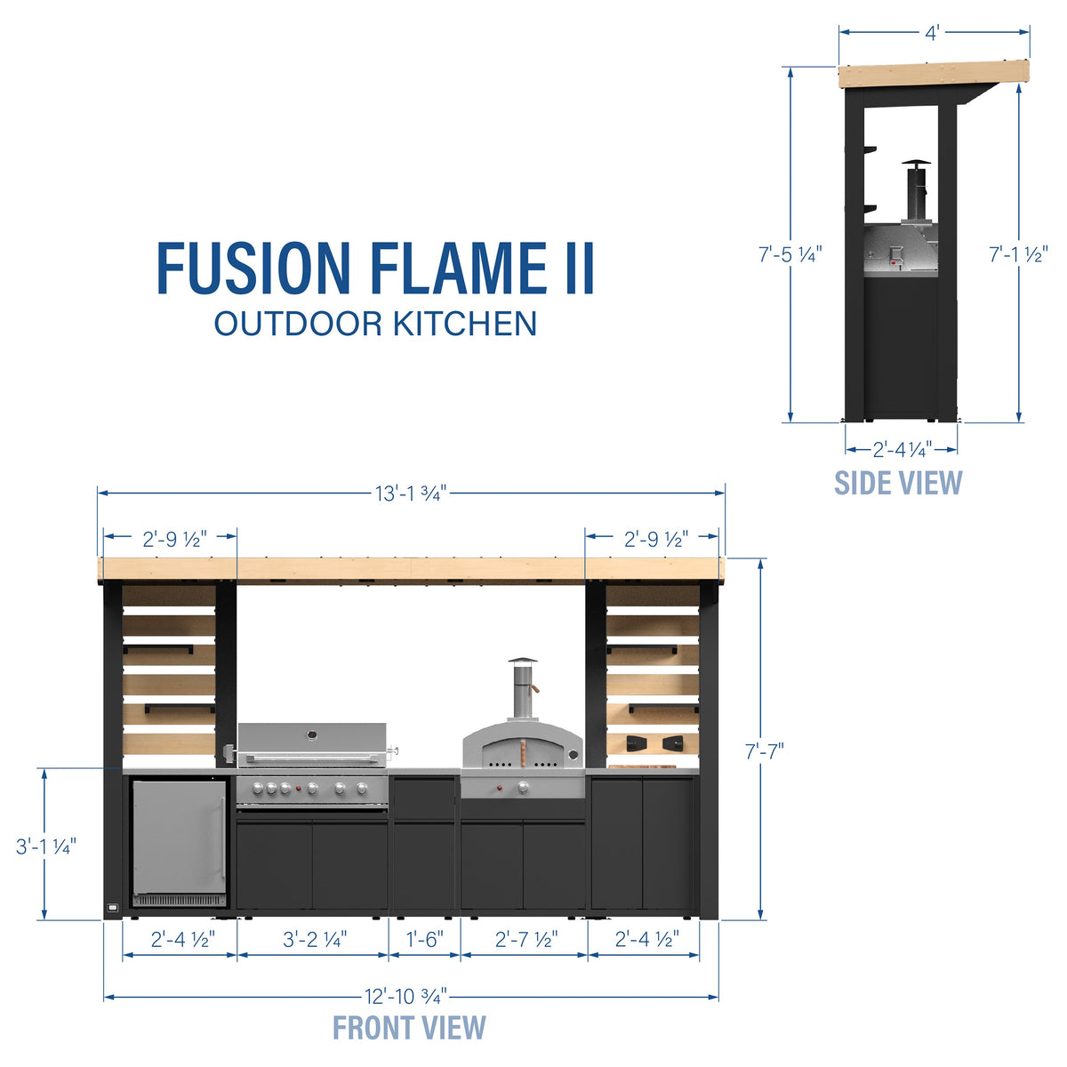 Fusion Flame 2 – Cuisine extérieure