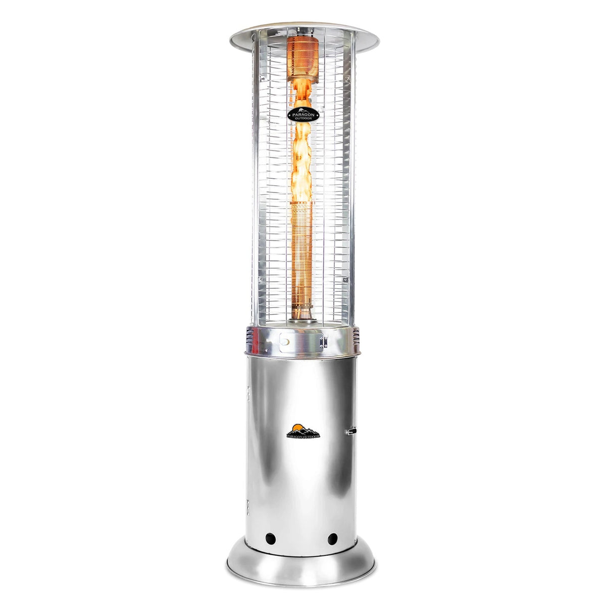 Paragon Outdoor SHINE – Chauffage tour à flamme gaz en acier inoxydable – OH-M744S