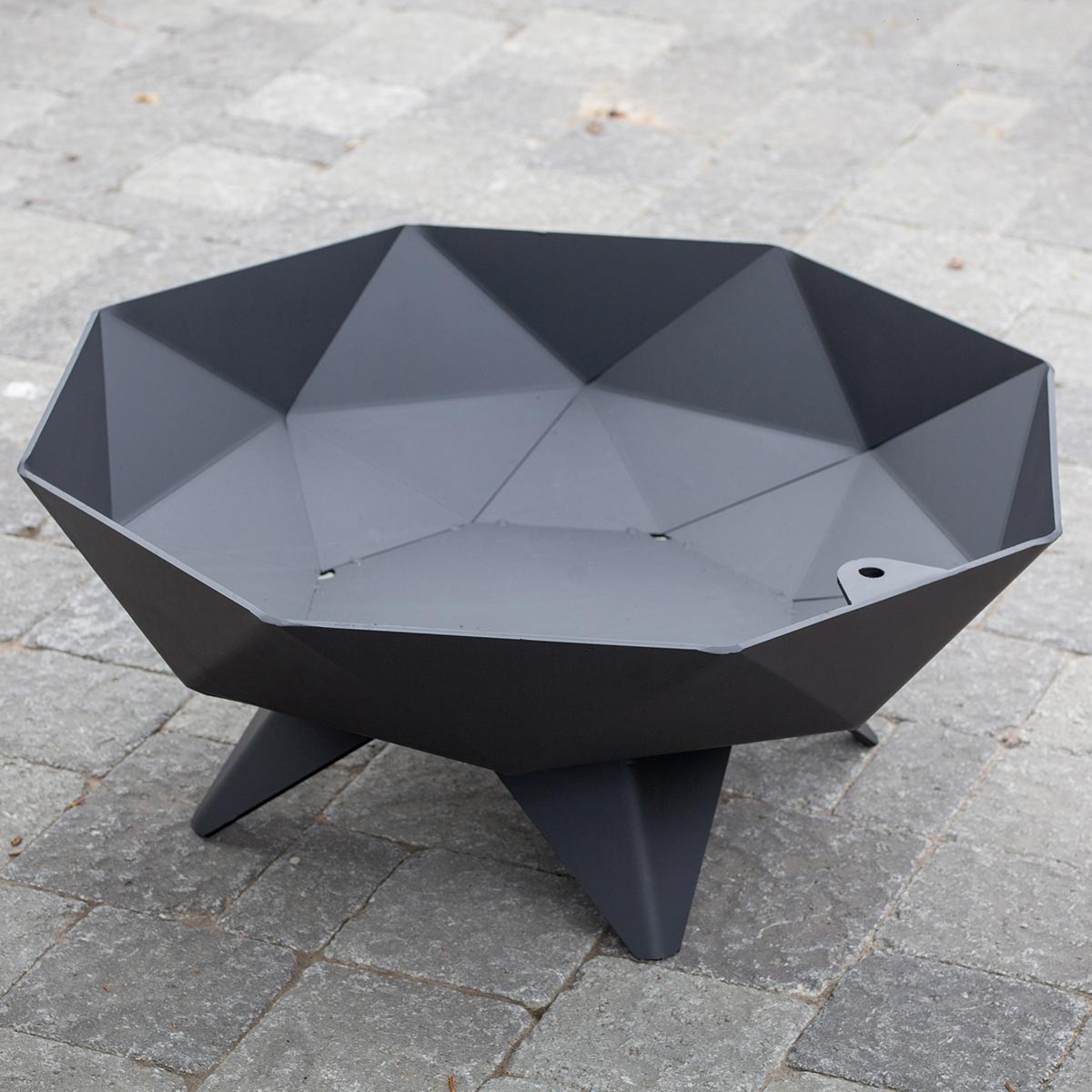 Iron Embers Polygon 3' – Ensemble brasero avec pare-étincelles, sans porte