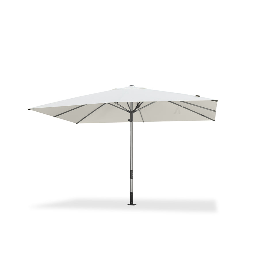PURPLE LEAF – Parasol de terrasse semi-automatique extra-large Premium, modèle commercial pour jardin, café et hôtel