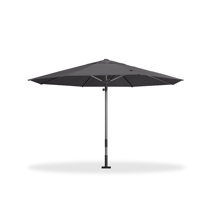 PURPLE LEAF – Parasol de terrasse semi-automatique extra-large Premium, modèle commercial pour jardin, café et hôtel