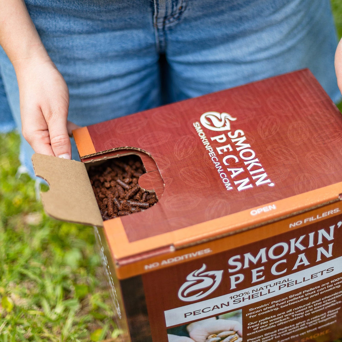 Pellets de bois de pécan pour fumage au barbecue