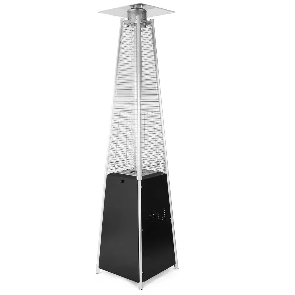 Chauffage de terrasse pyramidal au gaz