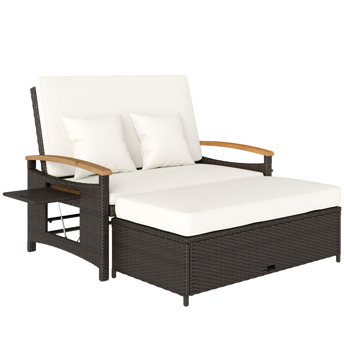 Ottoman extérieur avec rangement