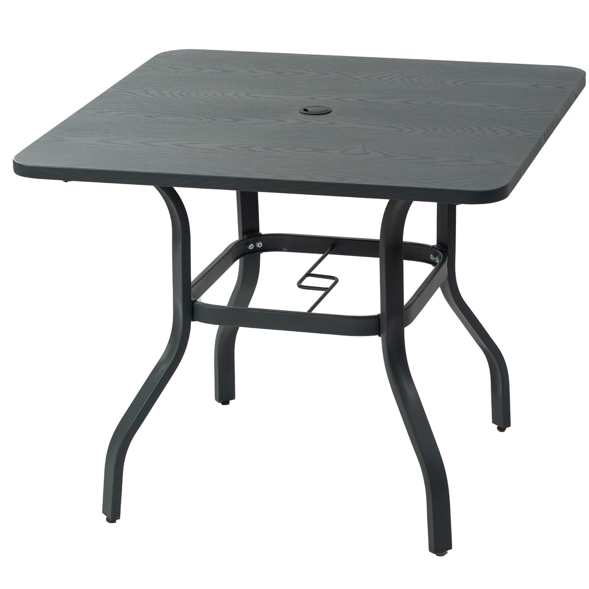 Table de jardin carrée