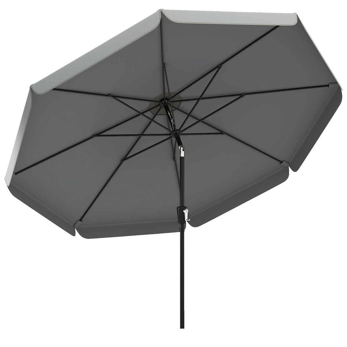 Parasol de jardin droit