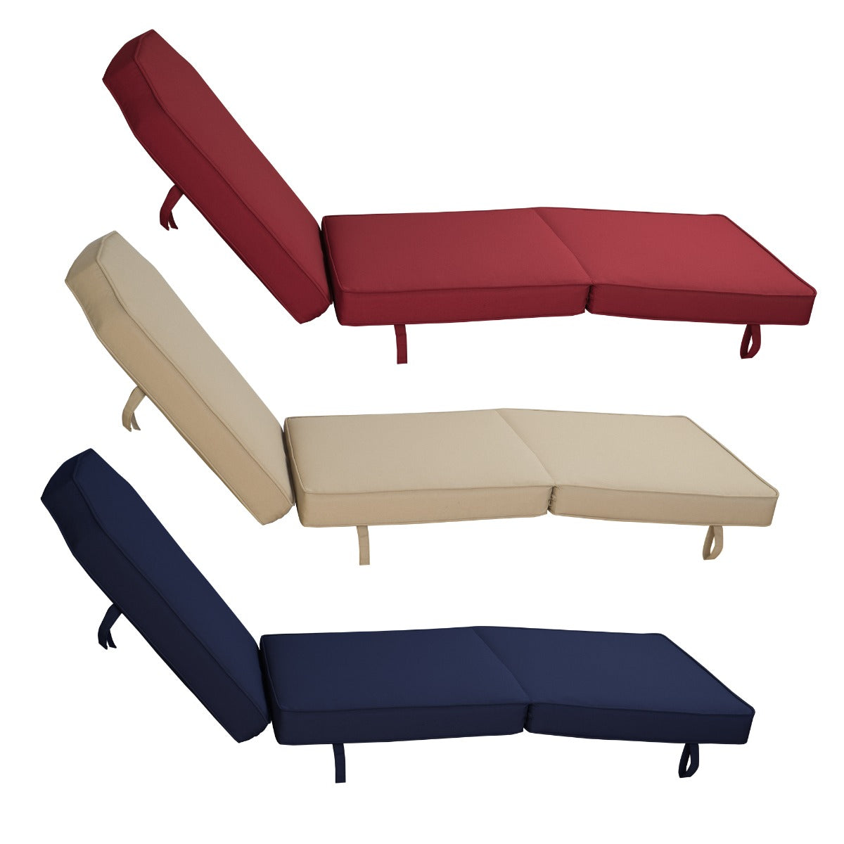 Coussin pour chaise longue extérieure