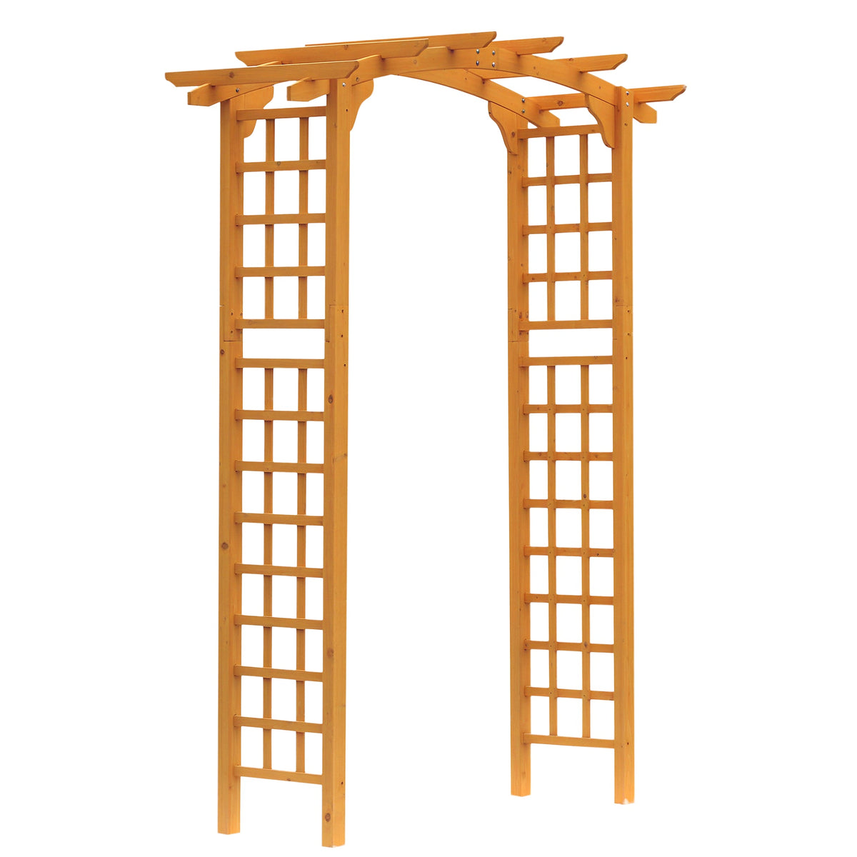 Arche et treillis de jardin