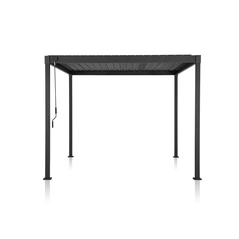 80/88S – Pergola à structure en acier avec toit à lames orientables réglables