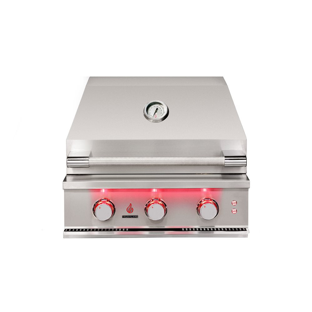 TrueFlame 25" – Barbecue à gaz encastrable 3 brûleurs – TF25