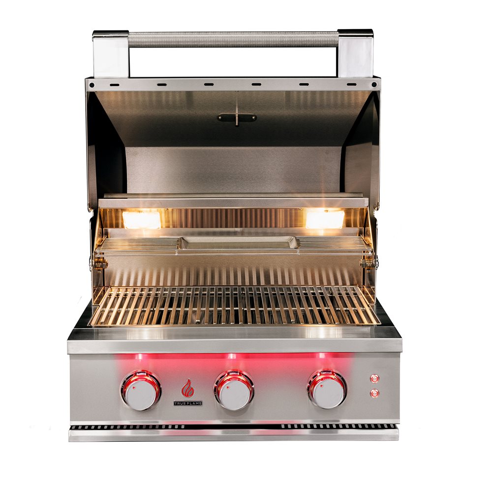 TrueFlame 25" – Barbecue à gaz encastrable 3 brûleurs – TF25