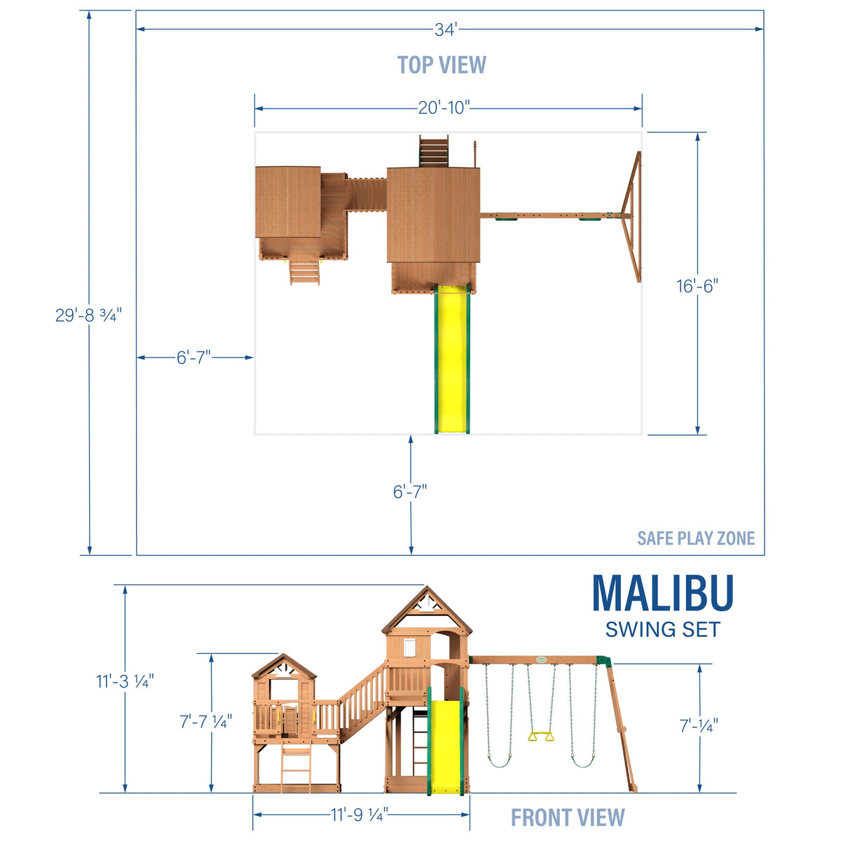 Malibu – Portique de jeux