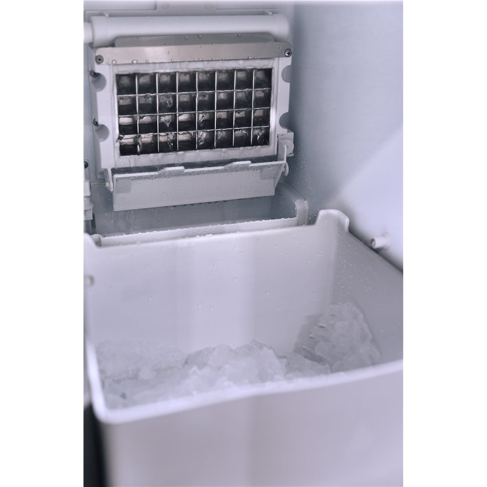TrueFlame 15" UL – Machine à glaçons homologuée pour l’extérieur avec porte en acier inoxydable – capacité 50 lb.