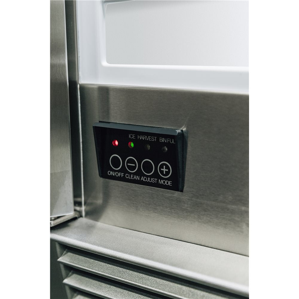 TrueFlame 15" UL – Machine à glaçons homologuée pour l’extérieur avec porte en acier inoxydable – capacité 50 lb.