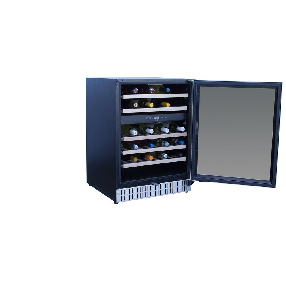 TrueFlame 24" – Cave à vin extérieure double zone
