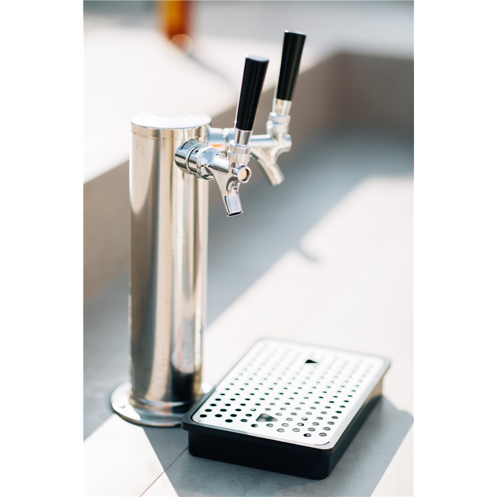 TrueFlame 17" – Double robinet pour fût pour tireuse à bière réfrigérée