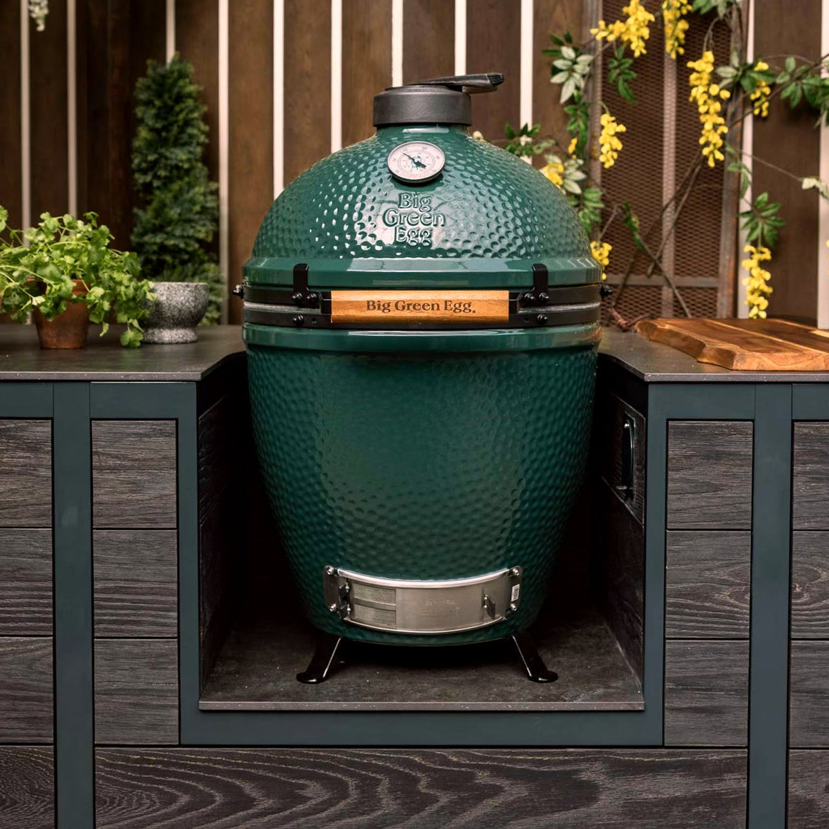 Large Big Green Egg – Ensemble encastrable pour cuisines sur mesure