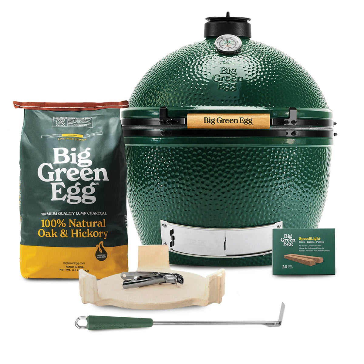 XL Big Green Egg + ensemble table Modern Farmhouse 50 pouces