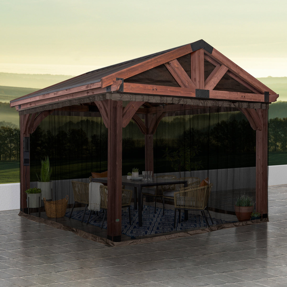 Kit de moustiquaires pour pavillons Arlington