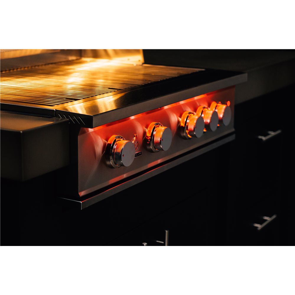TrueFlame 32" – Barbecue à gaz encastrable 4 brûleurs – Gaz naturel